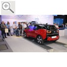 Automechanika Frankfurt 2018 MAHA SEP Scheinwerfer Einstellarbeitsplatz mit justierbaren Radaufstandsflächen. Maha 