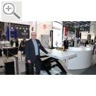 Automechanika Frankfurt 2018 Stephan Herweg ist seit Anfang September 2018 bei CONSUL. Er kommt von HERKULES und kennt sich mit "Luftbalgbühnen" bestens aus.  