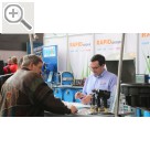 WM Werkstattmesse 2019 in Stuttgart - Teil 5. Rapid Group mit Rapid und Pneutec auf der WM Werkstattmesse 2019 in Stuttgart - Michael Schiffer darf sich auch über gute Aufträge freuen.  