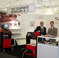 Mark de Goede, General Manager TEN und Patrick W.J. Andriessen , Technisch Bureau Andriessen BV