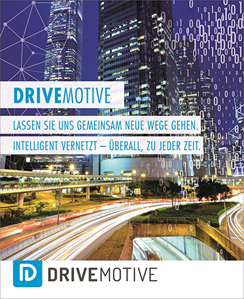 DRIVEMOTIVE: LASSEN SIE UNS ZUSAMMEN NEUE WEGE GEHEN