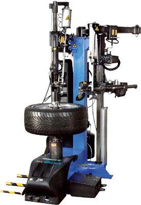 Hofmann monty universal 2 Reifen-Montiermaschinen, mit halbautomatischer Demontage